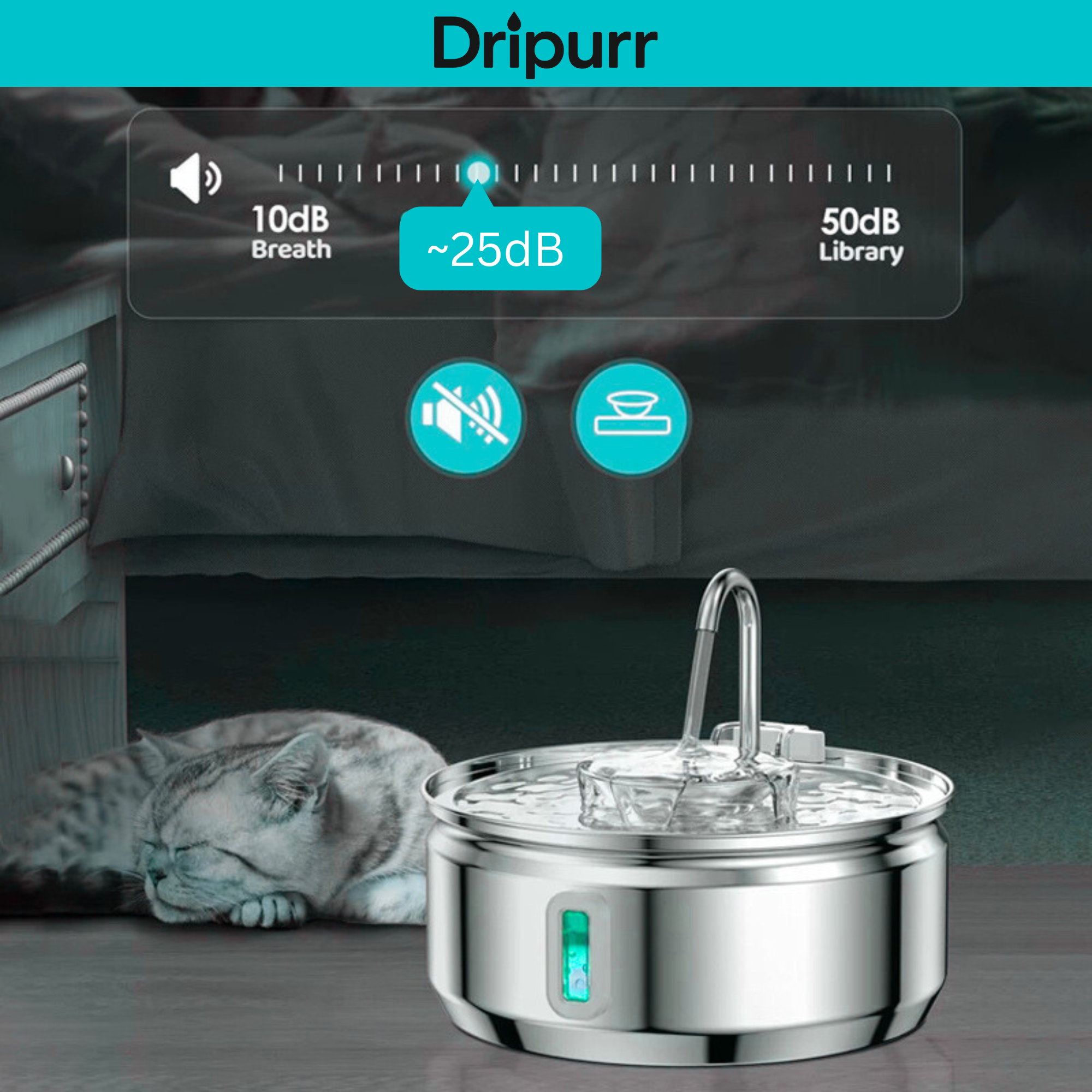 The Dripurr Health & Happiness Cat Fountain Kit