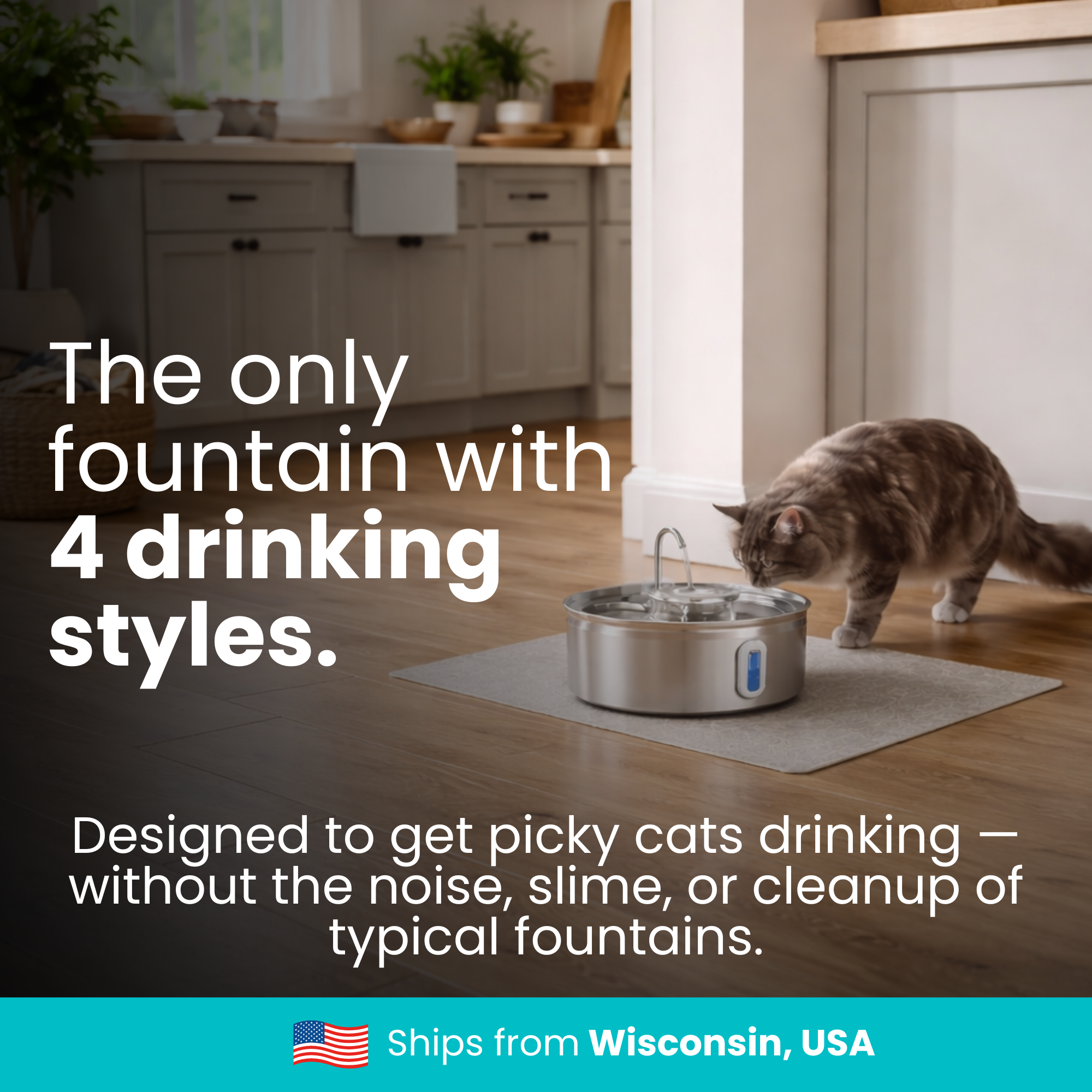 The Dripurr™ Health & Happiness Cat Fountain Kit