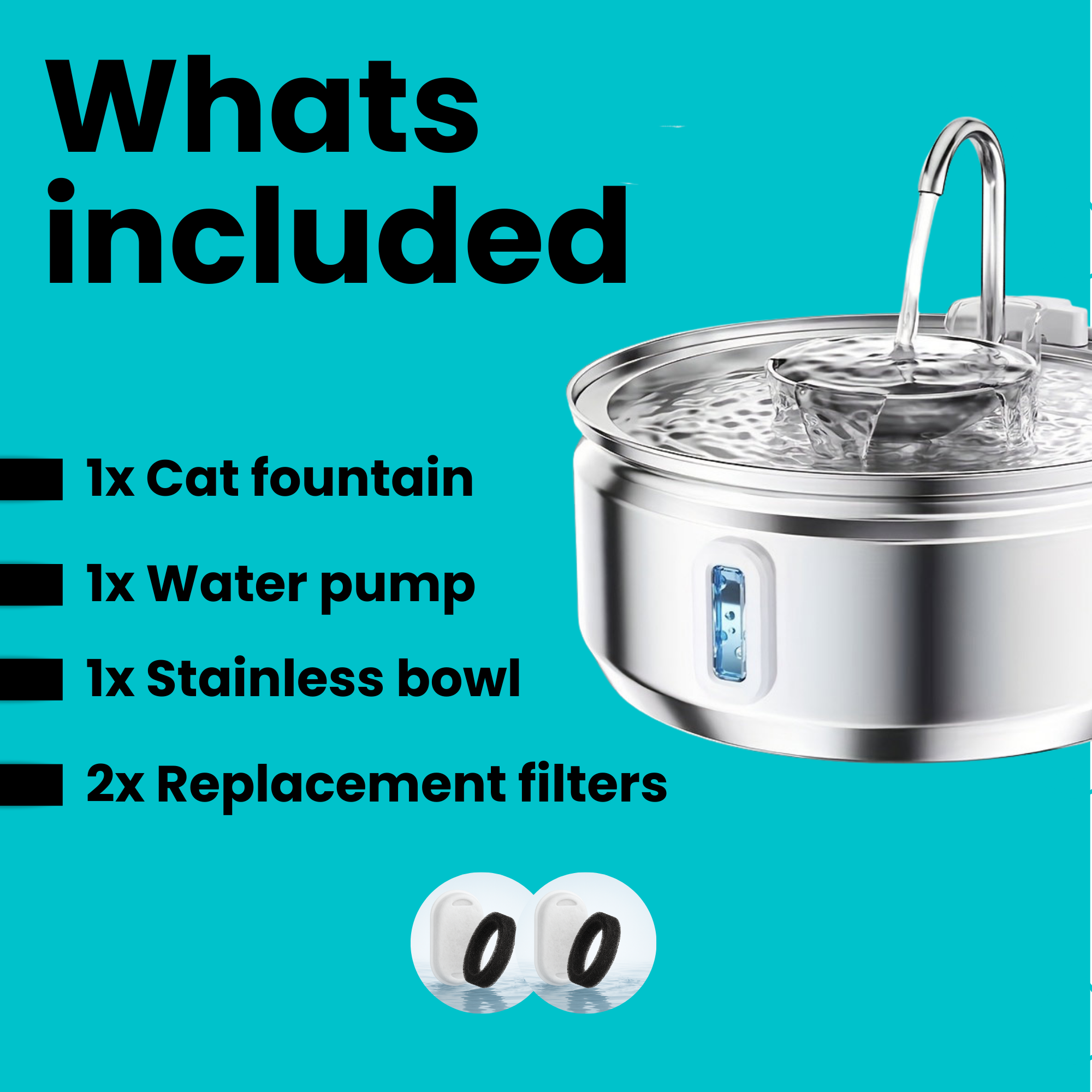 The Dripurr Health & Happiness Cat Fountain Kit