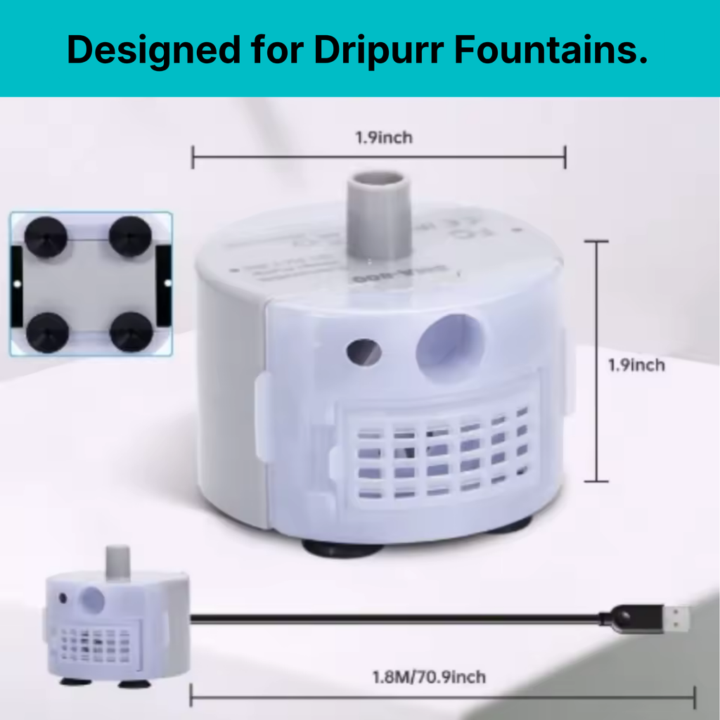 Dripurr™ Ultra-Quiet Replacement Pump (USB)
