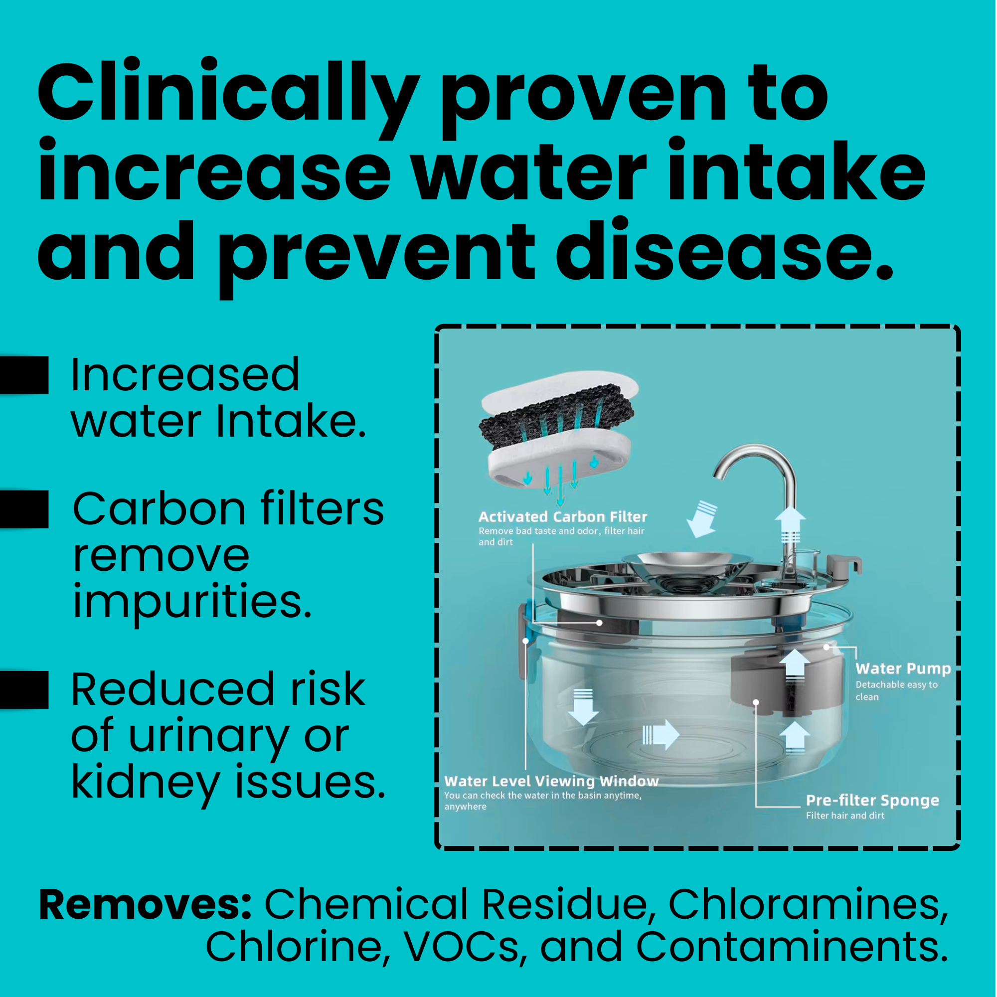 The Dripurr Health & Happiness Cat Fountain Kit