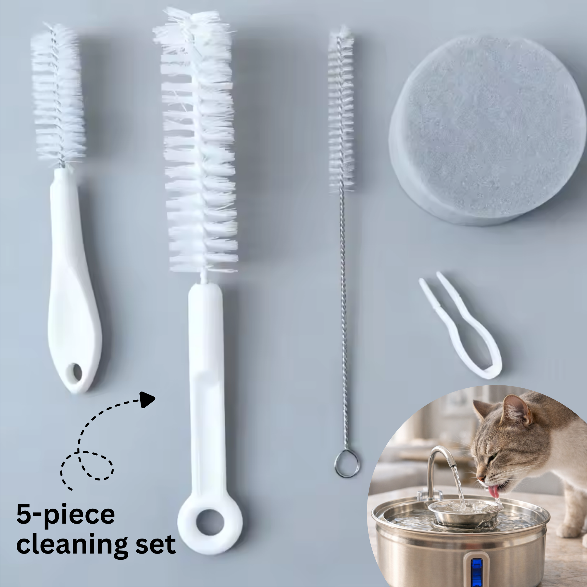 Dripurr™ Cleaning Kit – Keep Your Fountain Clean in Minutes
